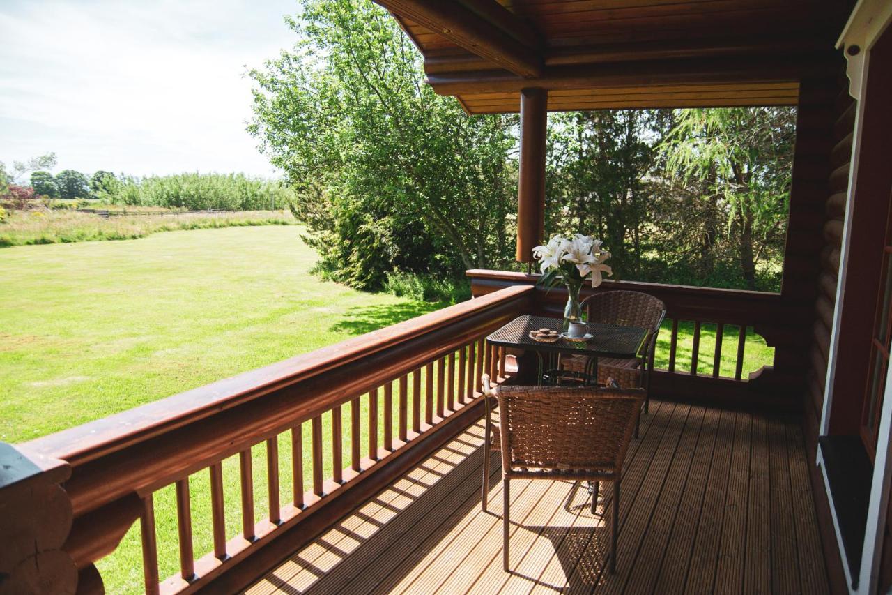 Tomatin - Luxury Two Bedroom Log Cabin With Hot Tub Berwick Upon Tweed Zewnętrze zdjęcie